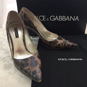 🆕 Dolce and Gabbana Zebra print Beautiful Pumps